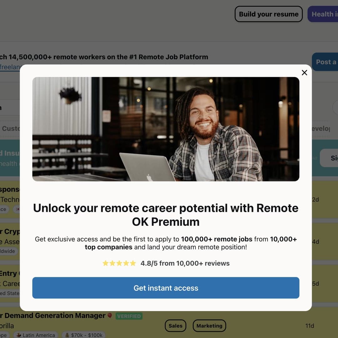 RemoteOK로 연 40억 만든 1인 개발자 전략